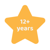 12+ years